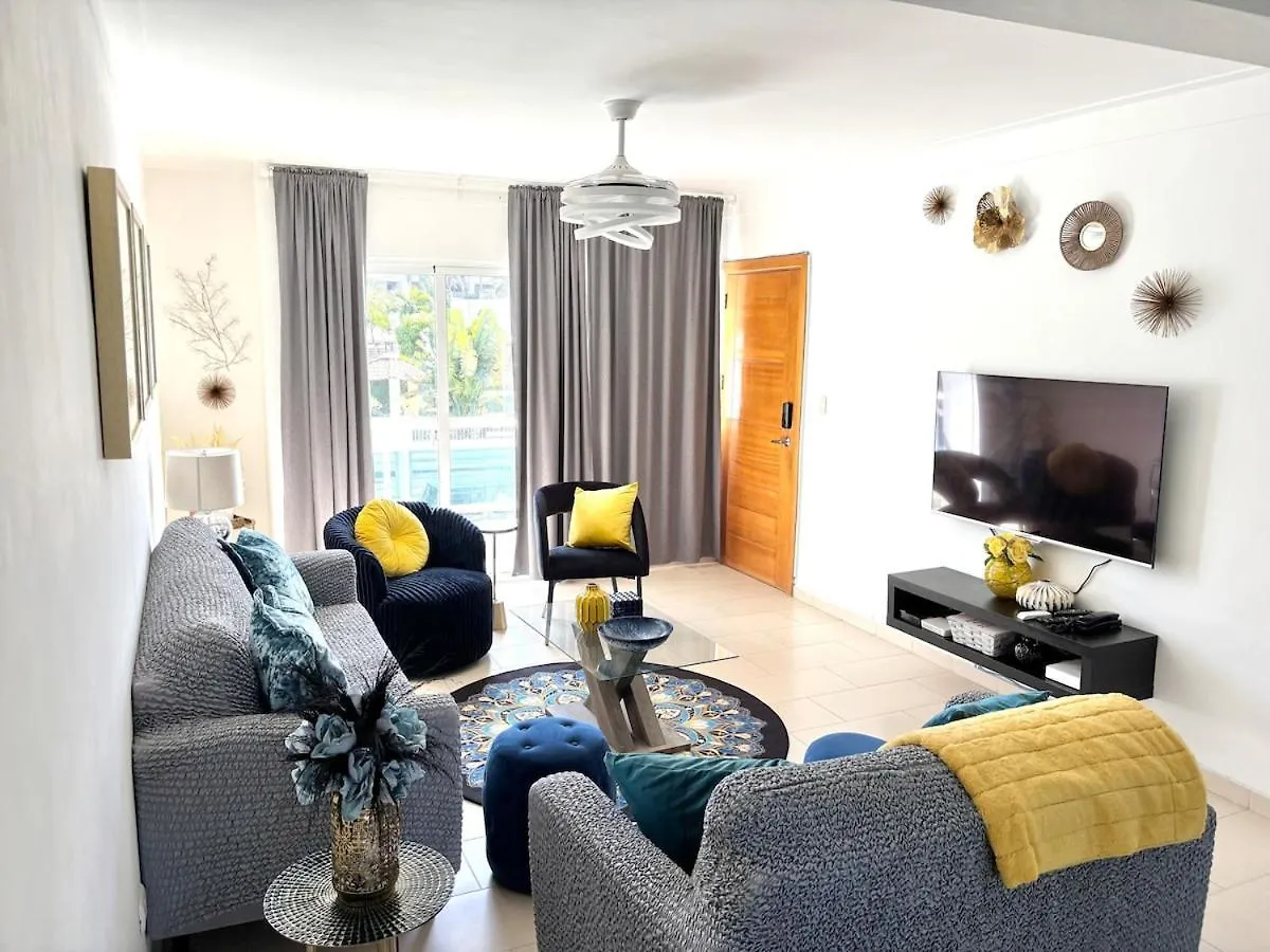 Magnifique Appartement De Luxe A Juan Dolio 6 Voyageurs 2 Chambres 3 Grand Lit 2 Salle De Bains 2 Salons Juan Pedro 0*,